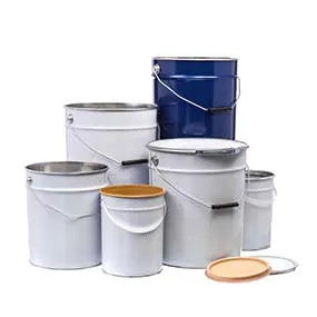 1 galon do 6 galonów Food Safe Open Head Steel Bucket z pokarmową powłoką wewnętrzną