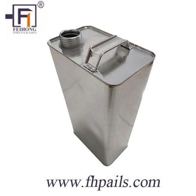 UN rated 2 Gallon Tinplate Oblong Can dla oleju silnikowego chemicznego