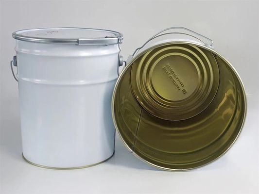Wyroby chemiczne dla ropy naftowej 5 galonów Metalowe wiadra odporne na korozję