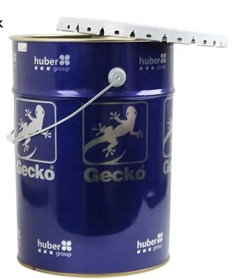 Okrągły metalowy wiadro do farby 10L do farb podłogowych epoksydowych