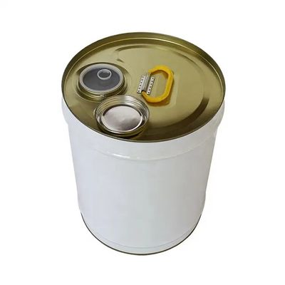 19L 5 Gallon Stalowy Ciągły Wiadro Głowy Z Flex Spout pokrywa dla rozrzedzania