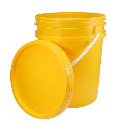 PE 18L Lateksowe plastikowe wiadra do farby z plastikowym uchwytem
