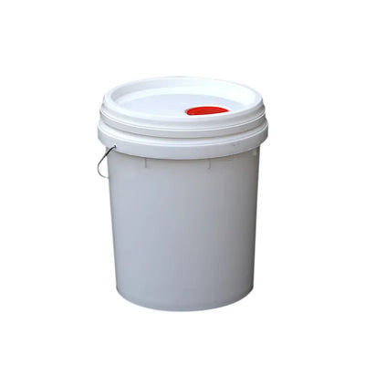 20L plastikowy wiadro farbowe z pokrywą plastikowy metalowy uchwyt i płaskie pokrycie