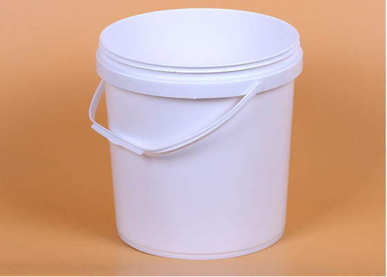 1.5 galonów naturalnych plastikowych pojemników na wiadrach z otwartą głową