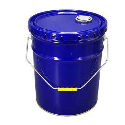 Płytkowy 20L Metalowy wiadro z wyjmowalną pokrywą kwiatową