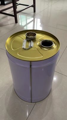 25L Metalowy wiadro z napiętą głową z wyciągiem do paczek benzynowych